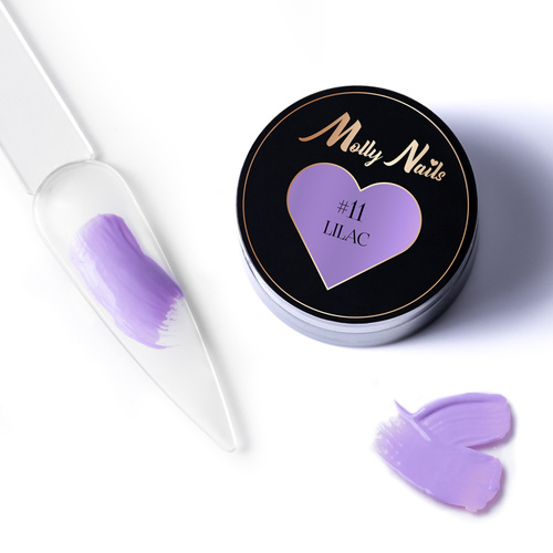Паста для декорування ProArt Paste Molly Nails Lilac без HEMA/Di-HEMA, 5 г, № 11