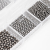 Kasetka z ozdobami bulion Molly Nails czarny black 1000 sztuk