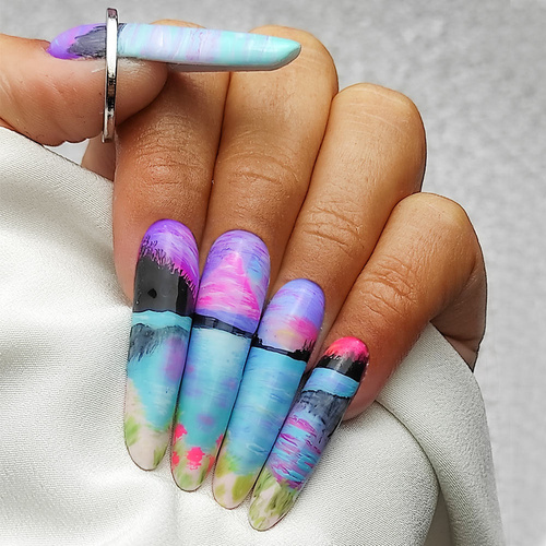 10+2gratis Lakier hybrydowy NTN Premium Multicolor Collection HEMA/Di-HEMA Free 5g Nr 85