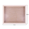 Espositore 3D in legno per unghie finte, 20x25 cm