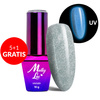 5+1 gratis Smalto ibrido che si illumina al buio MollyLac Night Glowing Precious senza HEMA/Di-HEMA 10 g n. 677