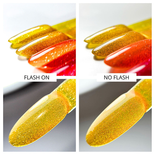 Vernis hybride Molly Nails Flashing Lights Neon Caribbean Crush sans HEMA/Di-HEMA, 8 g, n° 641