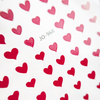 Adhesivos para uñas finos y autoadhesivos con forma de corazón JO-968