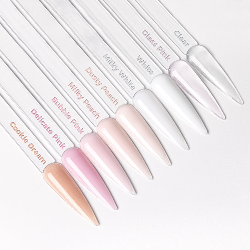 5+1 gratis Gel acrilico volumizzante Allepaznokcie HEMA/Di-HEMA Free Delicate Pink 15 g