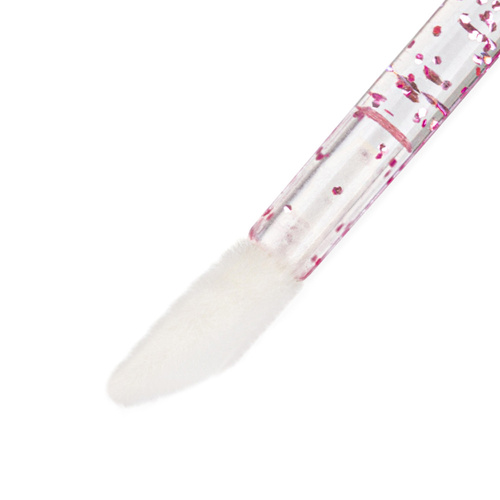 Applicateurs en silicone pour les yeux, les lèvres, les sourcils et les cils, roses, 50 pièces