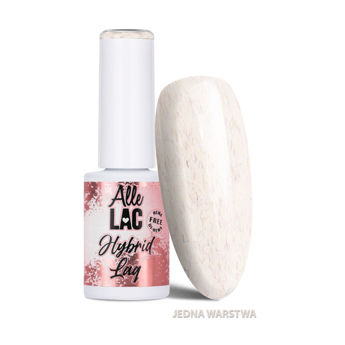 LED/UV Gel Polish "Whites Cream Wool" by AlleLac, HEMA/Di-HEMA Free, 6 g