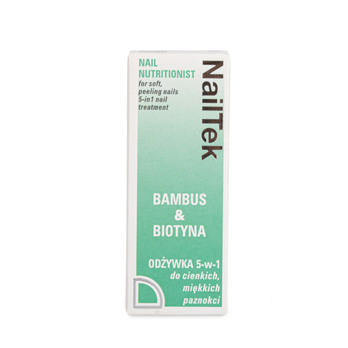 Trattamento rinforzante per unghie 5 in 1 NailTek Nutritionist Bamboo & Biotin 14 ml