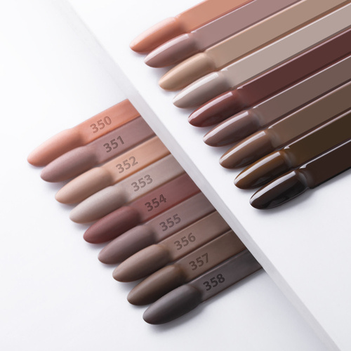 Set de 9 colores Choco Dreams Molly Nails sin HEMA ni di-HEMA + base y top GRATIS (X-Bond Base, Doctor Top)