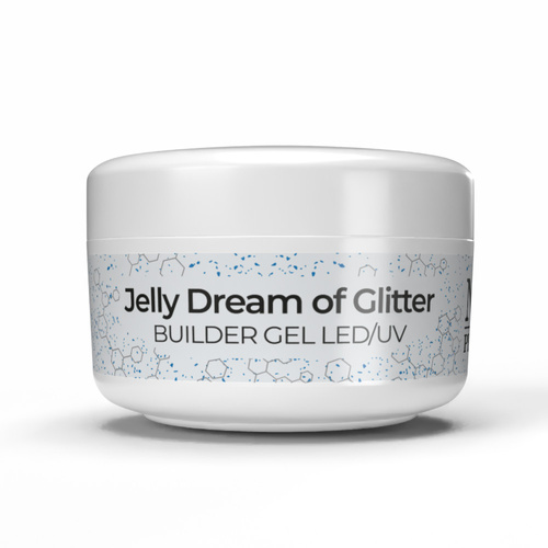 Формувальний гель Limited Edition Jelly Dream of Glitter NTN Premium без HEMA, 30 г