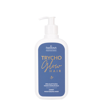 Specjalistyczna maska nawilżająca do włosów Farmona Trycho Glow Hair 375ml