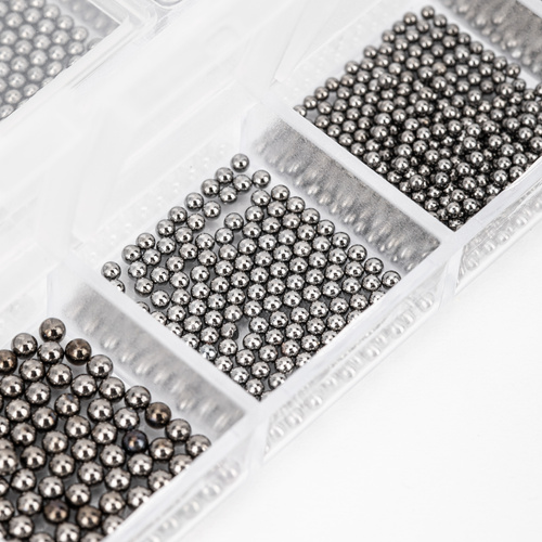 Kasetka z ozdobami bulion Molly Nails czarny black 1000 sztuk