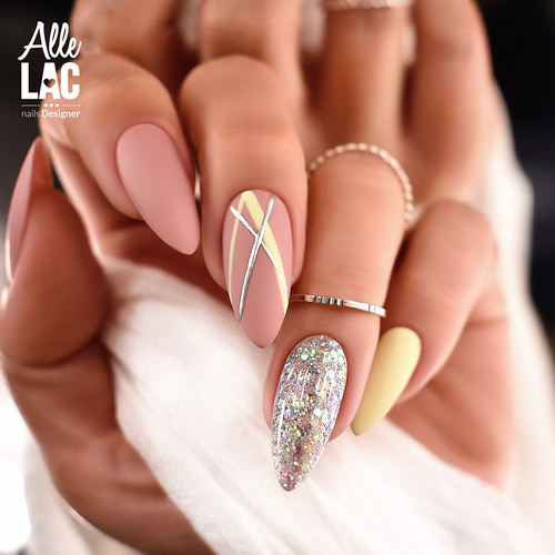 Lakier hybrydowy LED/UV Gel Polish Nr 66 American Dream Collection AlleLac HEMA/Di-HEMA Free 5g