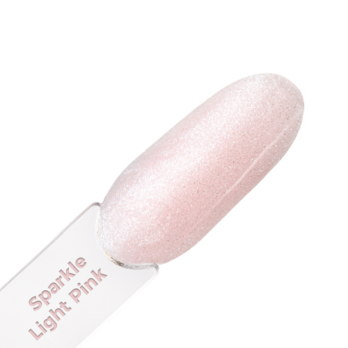 10+1 gratis Gel modellante indurente con proprietà tissotropiche AlleLac Tixo Hard Builder Gel Sparkle Light Pink 45 g