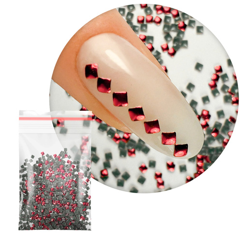 ShinePins smooth studs, glitter decorations for nails, square mini NTN Premium No. 5, 5g