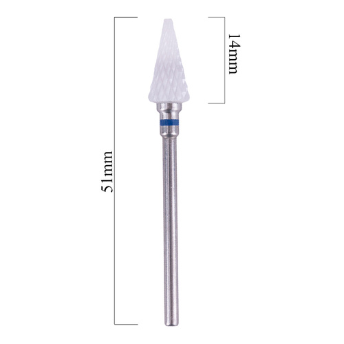 Frez ceramiczny do ściągania masy Triangle choinka stożek S 3/32'' średni