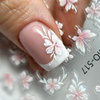 10+1gratis Naklejki do paznokci 5D samoprzylepne kwiaty MO-517 Molly Nails