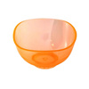 Orange silicone bowl for algae, size M