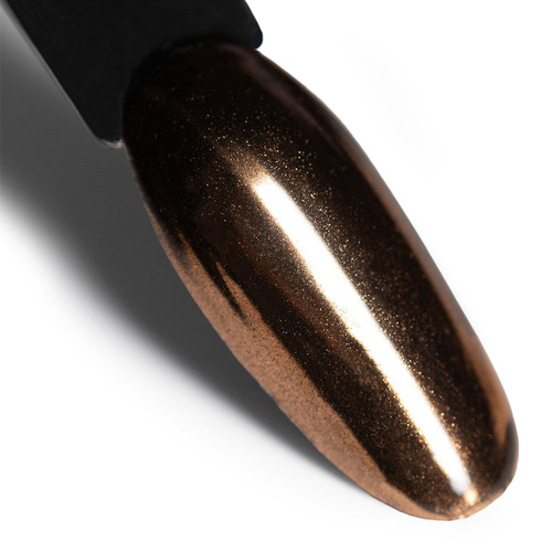 Spiegelglanz-Puder für Nageldekorationen Glass Effect Allepaznokcie Carmel Nr. 13