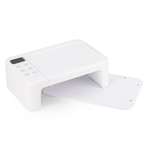 Lampe à ongles avec support UV/LED 168 W No Name pour vernis hybrides, gels et acrylogels, blanche Z22