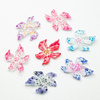 Kasetka z ozdobami akrylowe kwiatki 3D Molly Nails mix kolorów 60 sztuk