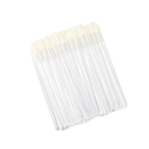 Applicatori in silicone per occhi, labbra, sopracciglia e ciglia, trasparenti, 48 pezzi