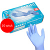 10 pairs of Diamante disposable nitrile diagnostic and protective gloves, size M, blue-purple, 100 pieces