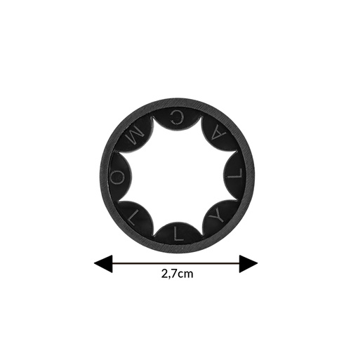 Obręcz na słoik do wycierania pędzla i przeciw wylewaniu się żelu Safety Ring 2 in 1 MollyLac 5 ml