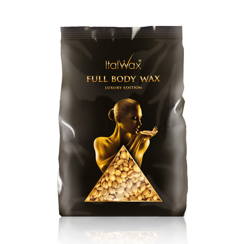 1 kg de cera de lujo de baja temperatura en gotas Italwax Full Body Wax para la depilación sin bandas