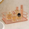 Metalowy organizer koszyk rose gold Nr 1