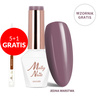 5+1gratis Lakier hybrydowy LED/UV Gel Polish Business Class Nr 317 Deep Taupe MollyNails HEMA/Di-HEMA Free 8g+ Wzornik Browns GRATIS