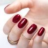 5+1gratis Lakier hybrydowy Molly Nails Glamour Women Red Lips HEMA/Di-HEMA Free 8g Nr 9