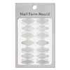Stampi autoadesivi in silicone per Dual Form a punta corta ST012-4 MollyLac, 24 pezzi
