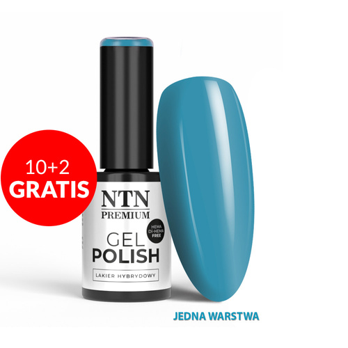 10+2 безкоштовно Гібридний лак LED/UV Gel Polish NTN Premium Design Your Style Collection № 44 без HEMA/Di-HEMA, 5 г