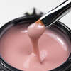 Самовирівнювальний гель-білдер середньої густини Molly Nails Coffee Blush, без HEMA/Di-HEMA, 15 г