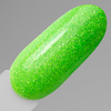 Lakier hybrydowy LED/UV Gel Polish Greens Flash Glitter Green AlleLac HEMA/Di-HEMA Free 6g