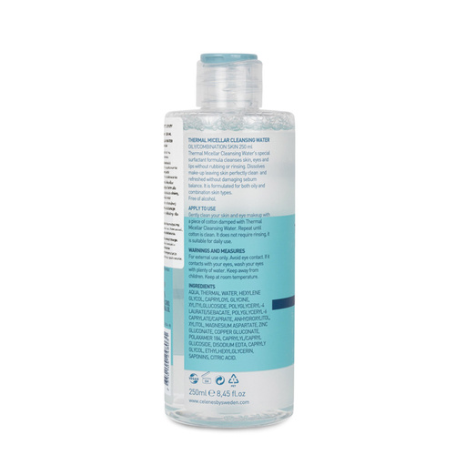 Líquido micelar termal para pieles grasas y mixtas Celenes by Sweden, 250 ml