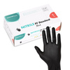Rękawiczki nitrylowe bezpudrowe Master Glove PF Standard Rozmiar L czarne 100 szt