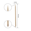 Molly Nails Holz-Wattestäbchen, 7 cm, 100 Stück