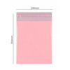 Versandtaschen 250 x 350 mm, rosa, 50 Stück