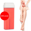 240sztuk Wosk w rolce do depilacji paskowej Xanitalia różany 100ml