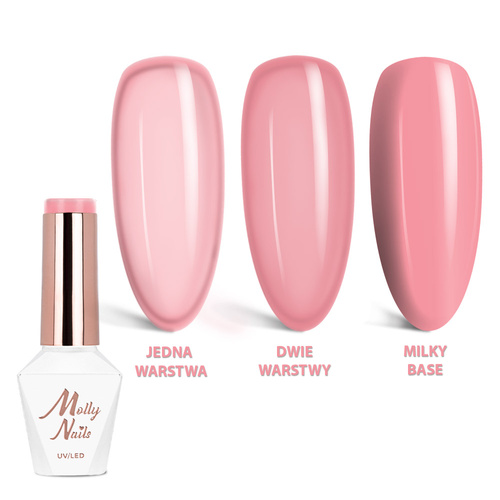 Lakier hybrydowy LED/UV Gel Polish Business Class Nr 311 Nude Blazer MollyNails HEMA/Di-HEMA Free 8g