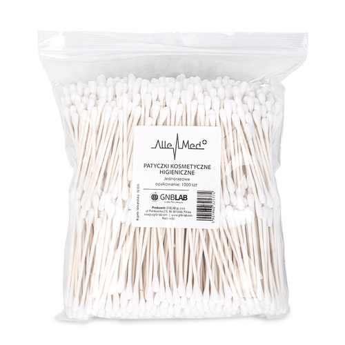 Cotone per le orecchie cosmetico monouso AlleMed, circa 1000 pezzi