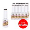 10 + 2 gratuits - Vernis hybride LED/UV Gel Polish n° 288 Cat Eye Édition limitée AlleLac 5 g