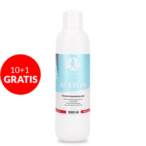 Acetone cosmetico profumato liquido per rimuovere smalti ibridi e acrilici 1000 ml