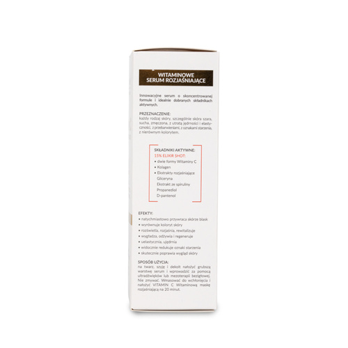 Witaminowe serum rozjaśniające Farmona Vitamin C elixir shot 15% 50 ml