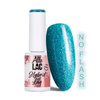 10 + 1 gratis LED/UV-Hybridlack „Gel Polish Blues Flash Glitter Blue“ von AlleLac, HEMA/Di-HEMA-frei, 6 g