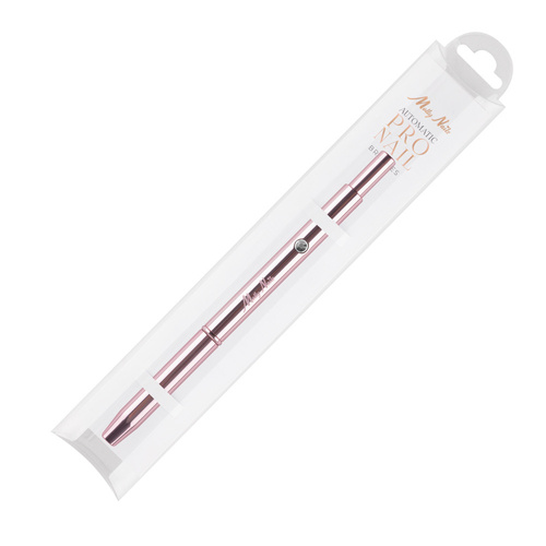 Pincel automático para decoraciones Round Pro Art en oro rosa de Molly Nails, 7 mm, n.º 7