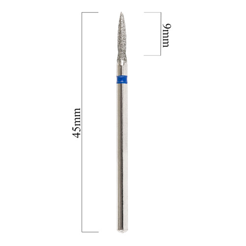 Diamant-Nagelhautfräser, mittel, H0108D M