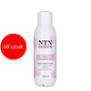 60szt Aceton kosmetyczny NTN Premium płyn do usuwania lakieru hybrydowego 500 ml