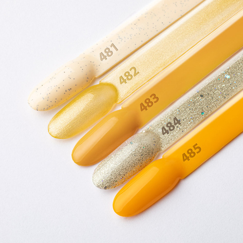 Lakier hybrydowy LED/UV Gel Polish Yellows Nr 484 Limited Edition NTN Premium 5g